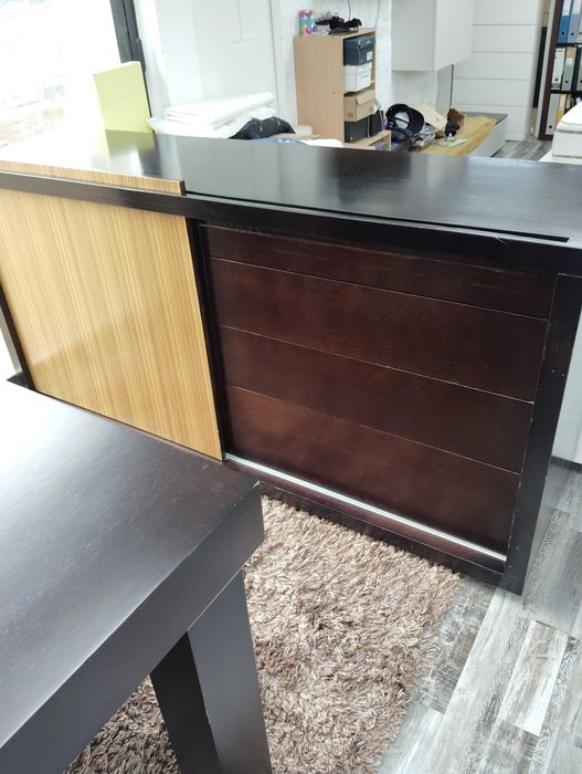 Mesa de Sala de Jantar Extensível + Aparador
