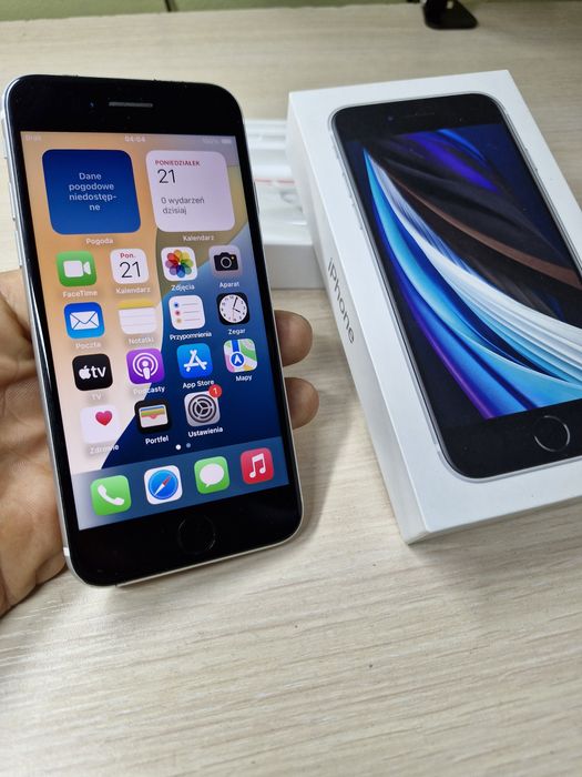 IPhone SE2020 64GB White w Prawie Idealnym Stanie