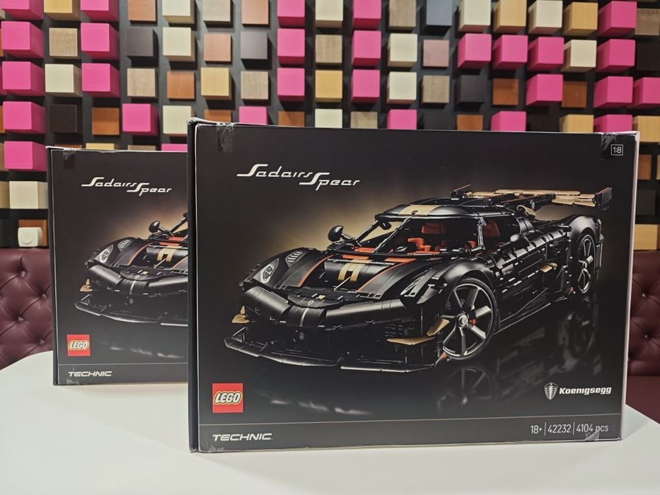 Конструктор LEGO Technic 42232 Мегакар Koenigsegg Sadair's Spear.Megacar