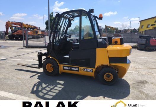 JCB Ładowacz  TELETRUK JCB TLT 35D/WÓZEK WIDŁOWY , 2017 rok  JCB TELETRUK TLT 35 D , ładowarka JCB 526-56 AGRI