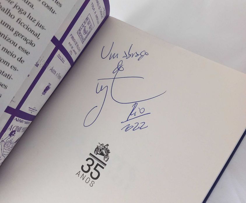 As Vozes Da Metrópole de Ruy Castro Autografado e Inédito [Portes Inc]