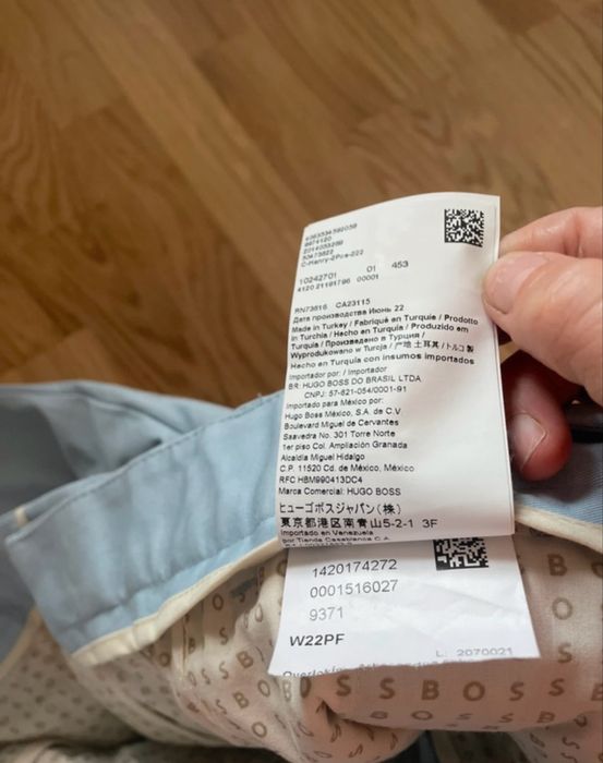 Spodnie chino Hugo Boss 38, M