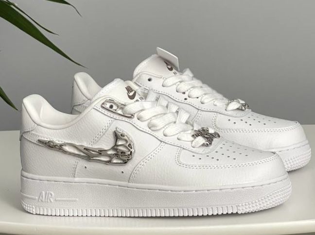 !БЕЗ Передплат! Nike Air Force 1 Low Molten Metal Silver