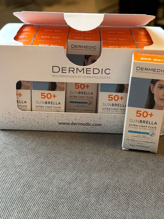 Dermedic Sunbrella krem ochronny z spf50 + do twarzy