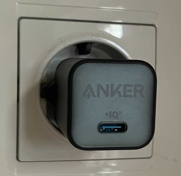 Зарядка Anker 511 mini 30W PD, швидка, usb C, зарядне для Apple iPad