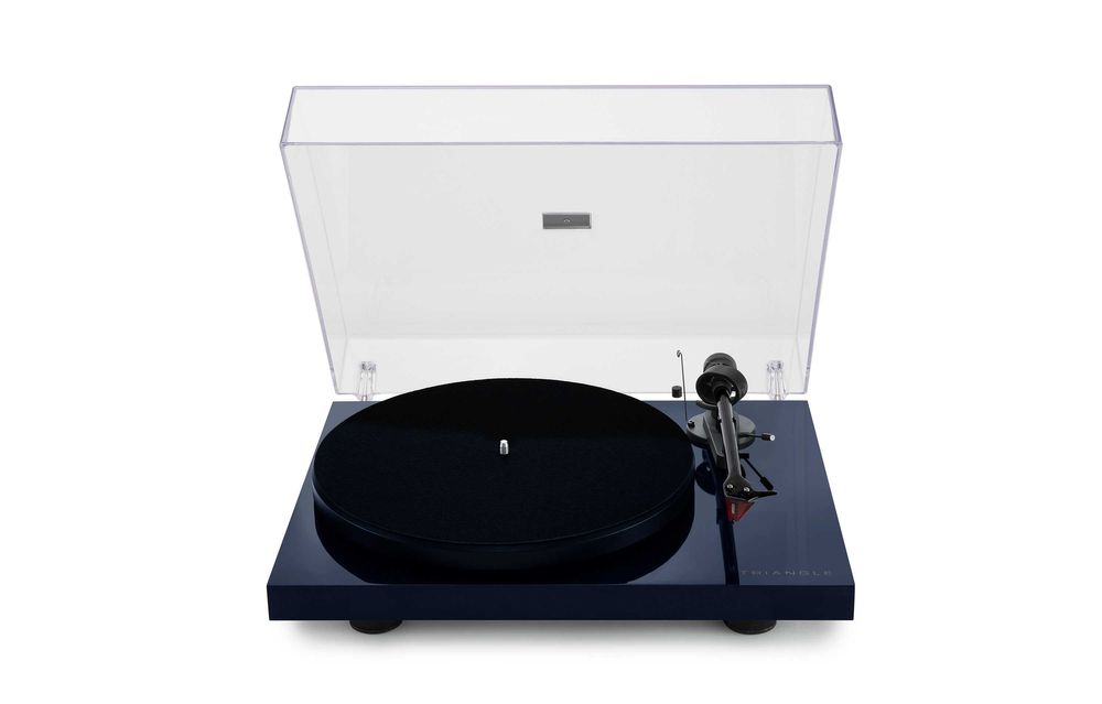 Triangle Lunar 3 gramofon, przedwzmacniacz MM + wkładka Ortofon 2M RED