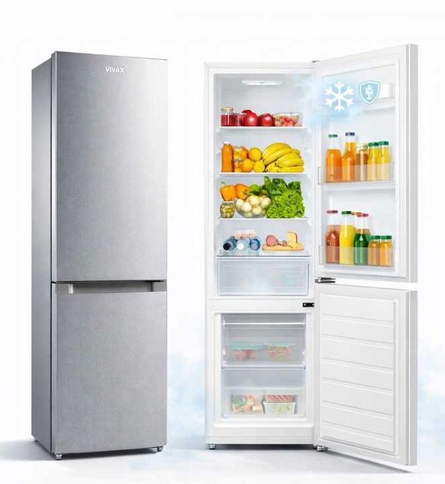 Lodówka dwudrzwiowa Vivax CF-259ELF S inox