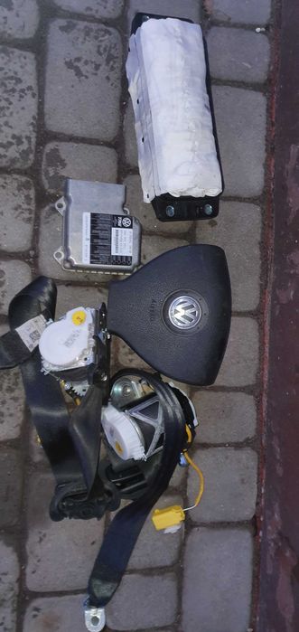 VW Tiguan 10r 2.0TDI kompletny pas przedni chłodnice