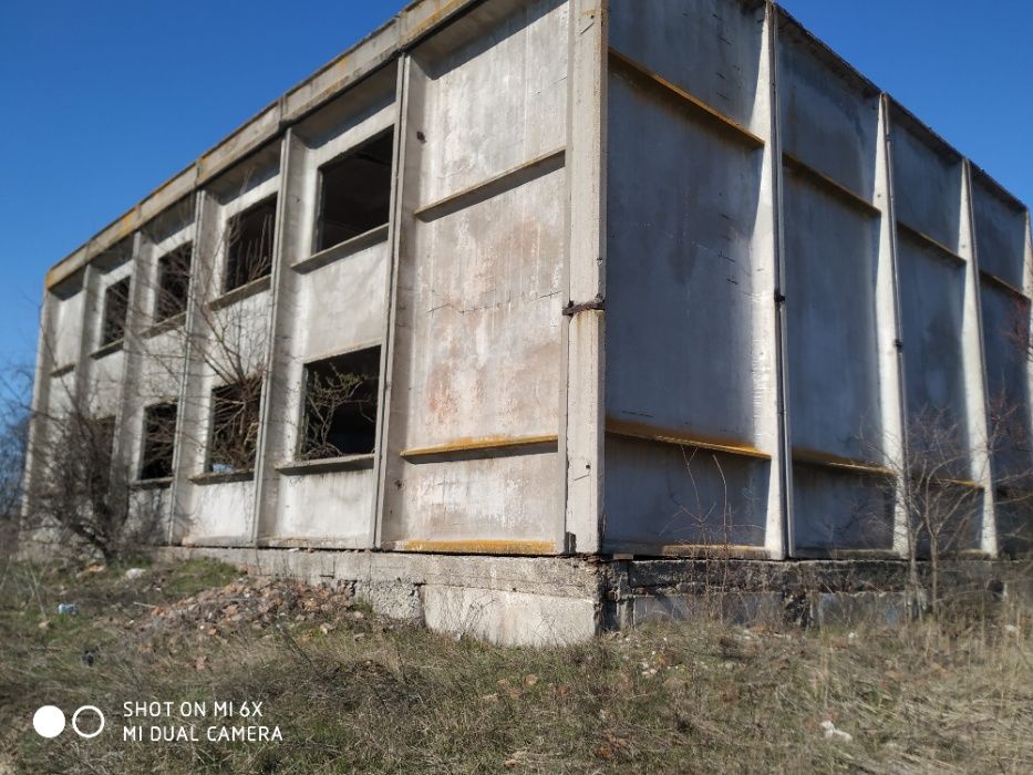 бетонна каркасна будівля БМЗ 18 м на 12 м 2 поверхи м. Олександрія