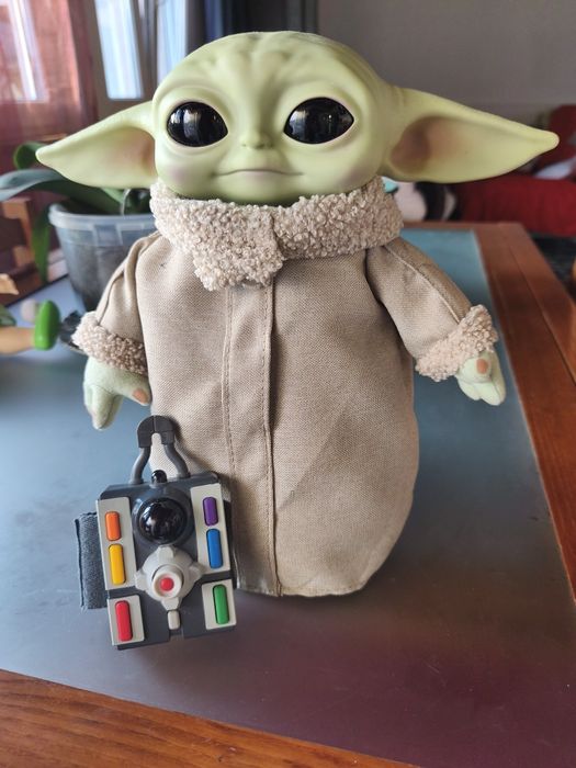 Boneco Interativo Baby Yoda, Grogu, Star Wars, The Mandalorian