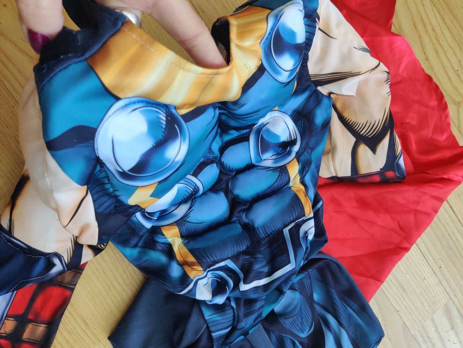 Strój THOR/3-4/98-104/strój karnawał/super bohater/kostium/Marvel