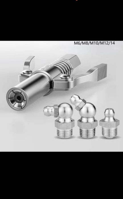 Ponteira/bico para massa consistente lubrificante de alta pressão