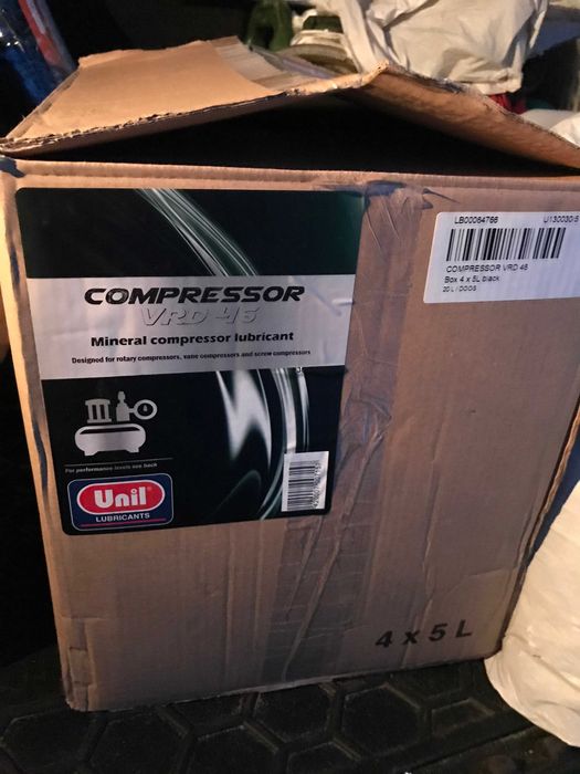 Масло компресорне, масло для гвинтових компресорів VDL 46, VRD46, R46