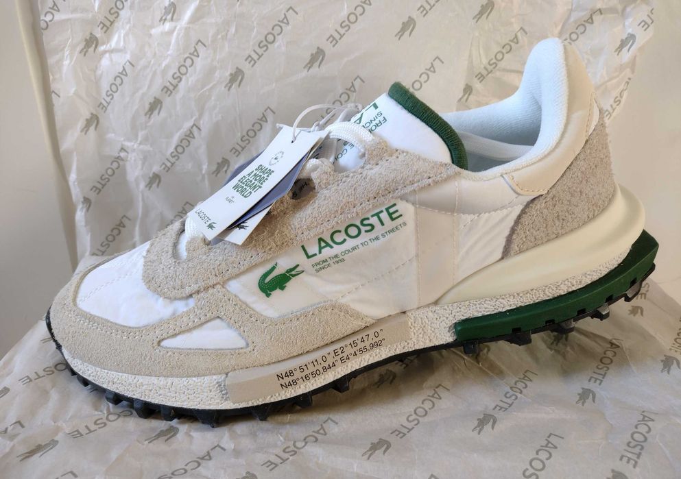 Lacoste Elite Active - Sneakersy męskie, nowe z metką