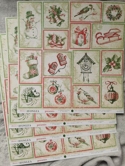 Papier craftowy Christmas in Avonlea