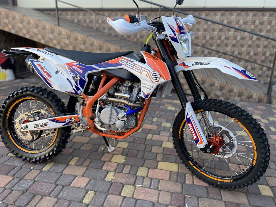 Акція доставка 0 грн, мотоцикл Geon Dakar GNS 300 4v 2025