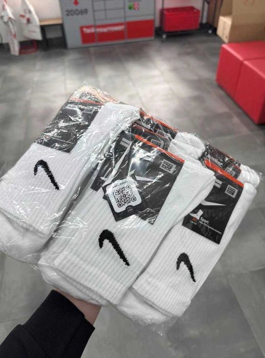 Шкарпетки Nike 12 пар упаковка (Високі, середні, короткі) Носки Найк