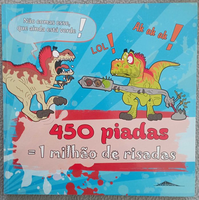 Livro "450 piadas = 1 milhão de risadas"