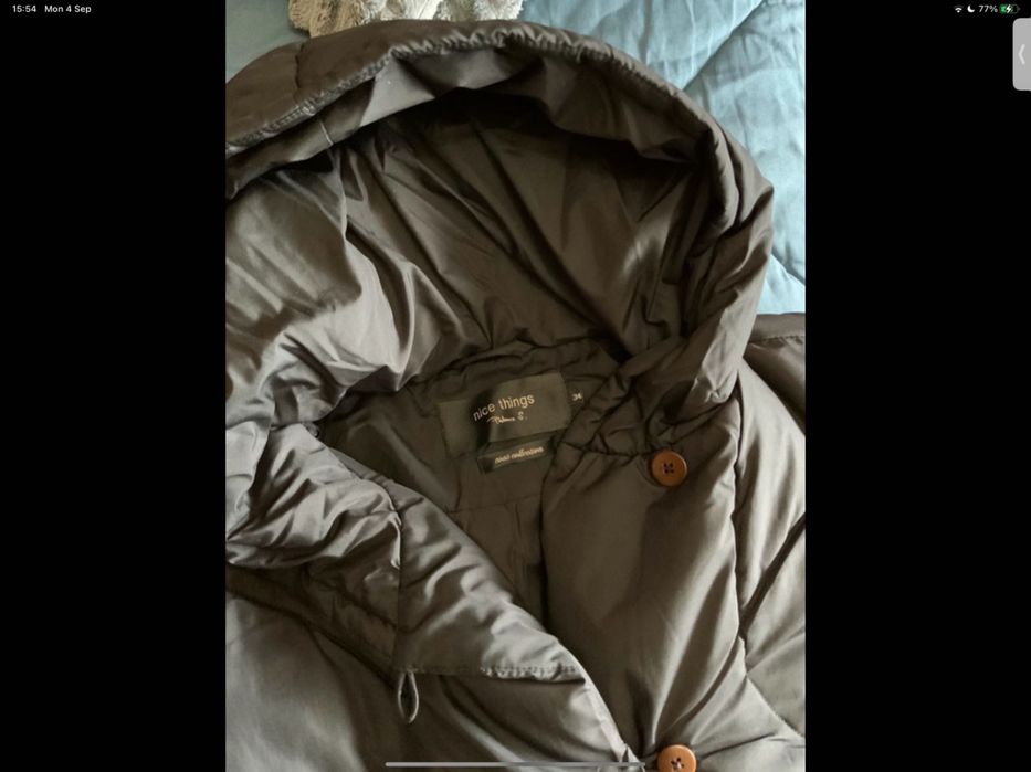 Casaco impermeável acolchoado novo Nice Things