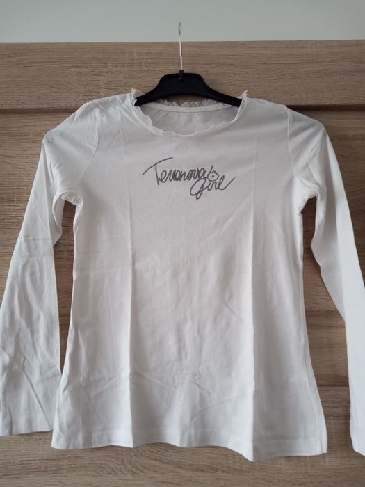 T-shirt wzrost 146 długi rękaw