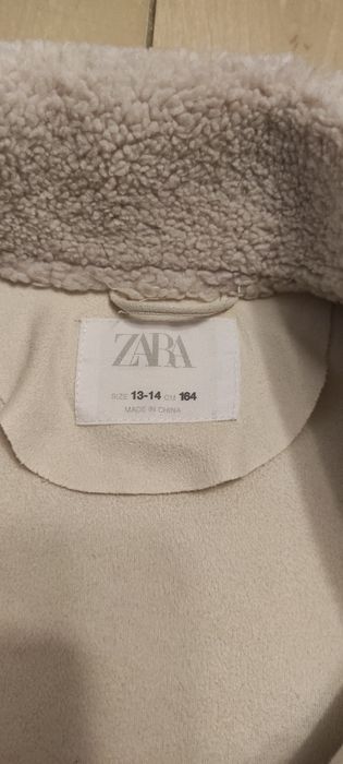 Zara kurtka 164 baranek