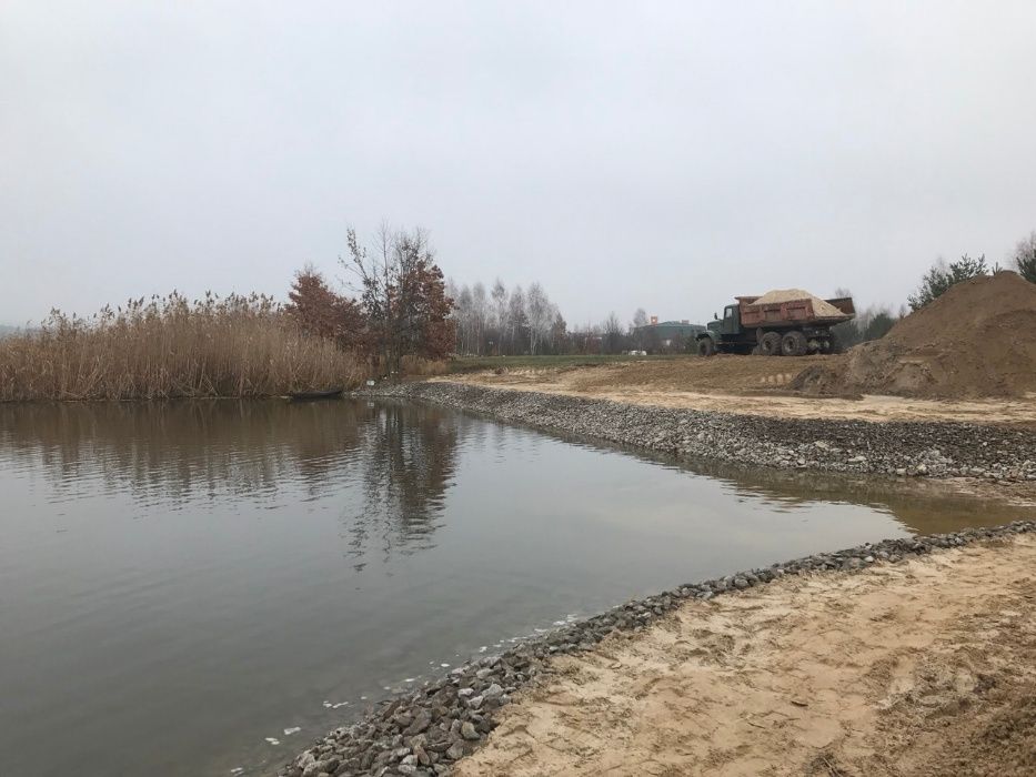 Берегоукріплення бутом, бутова кладка, укрепление берега