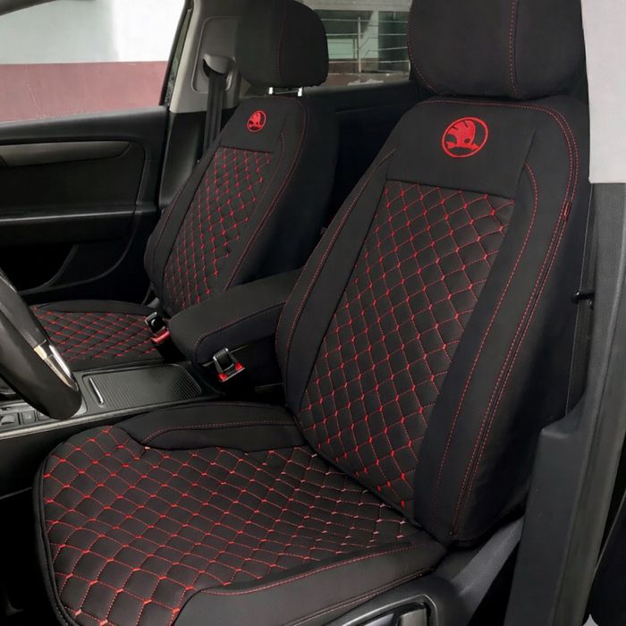 Авточехлы на Skoda Octavia A5/A7/А8/tour/Fabia/Kamiq/Kodiaq/Karoq/Yeti