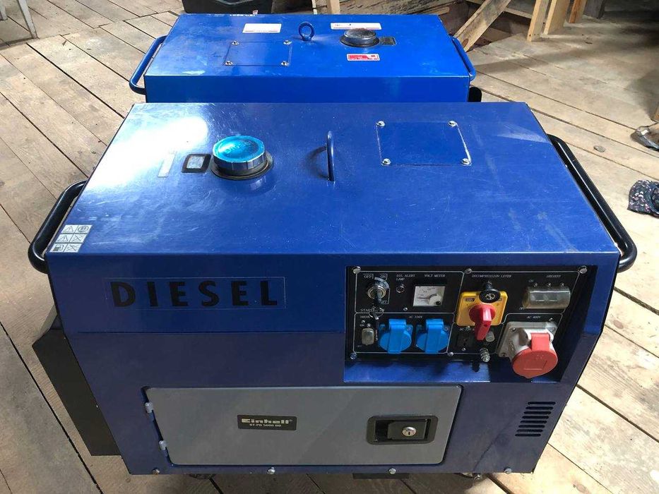 Дизельний генератор Einhell BT-PG 5000 DD, 5 кВт (макс.), 4,2 кВт