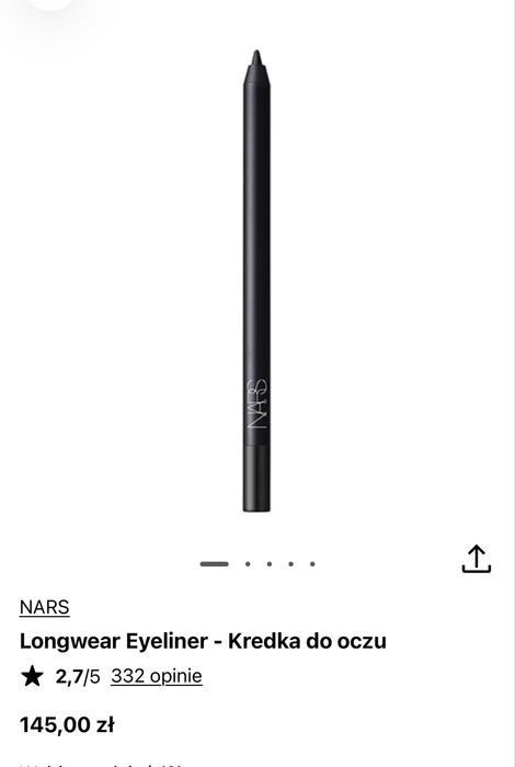 Nars kredka do oczu  brązowa