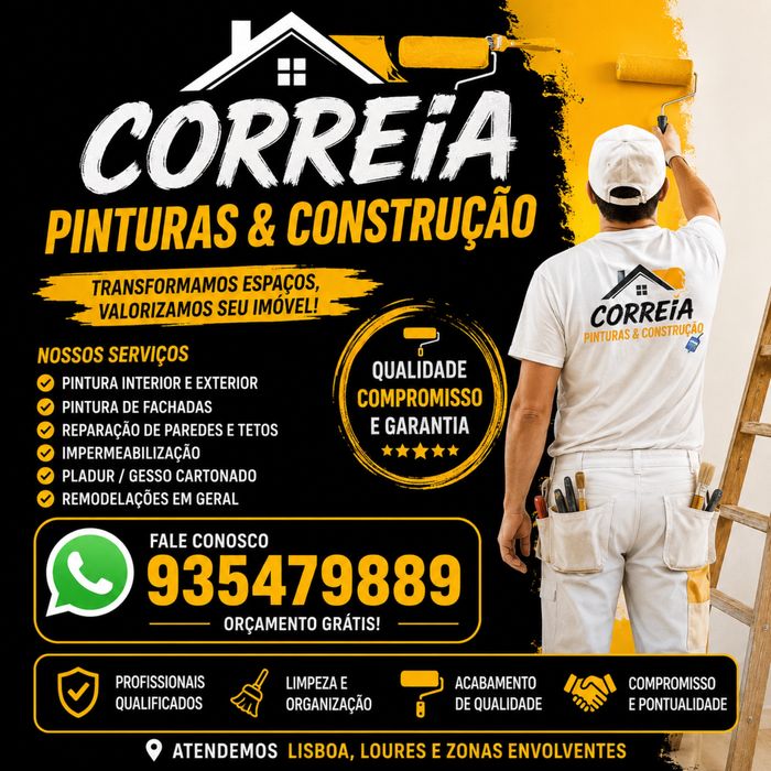 Pinturas/ Obras e Remodelações |Pladur e Mais | Odivelas/ arredores