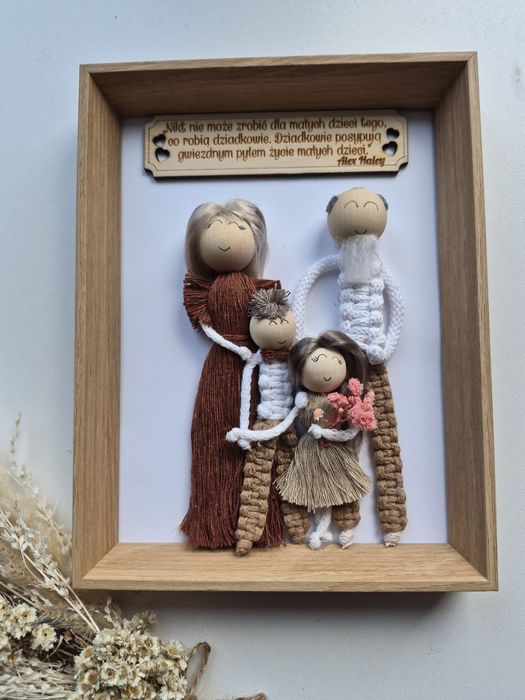 Ramka od wnuków dla dziadków