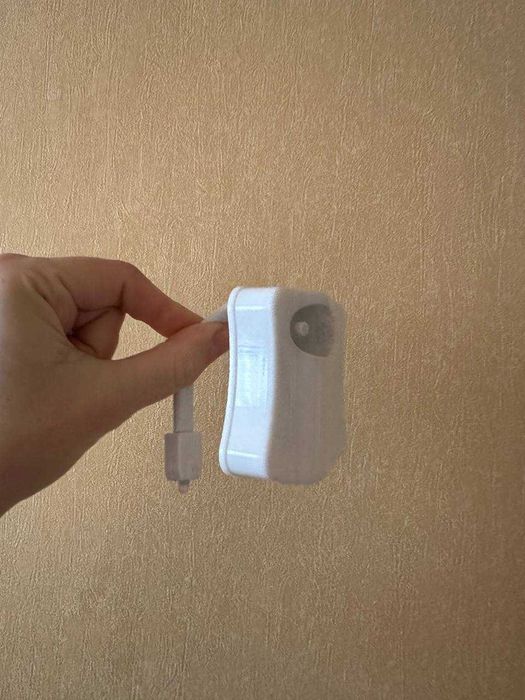 Датчик руху, світодіодний нічник для туалету 8 кольорів