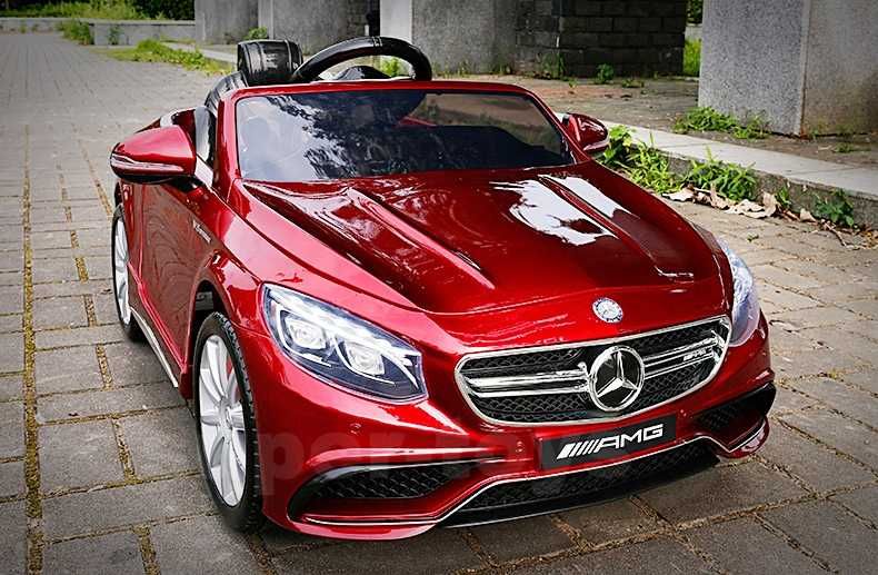 BAWIBUS.PL Auto samochód na akumulator Mercedes S63 autka dla dzieci