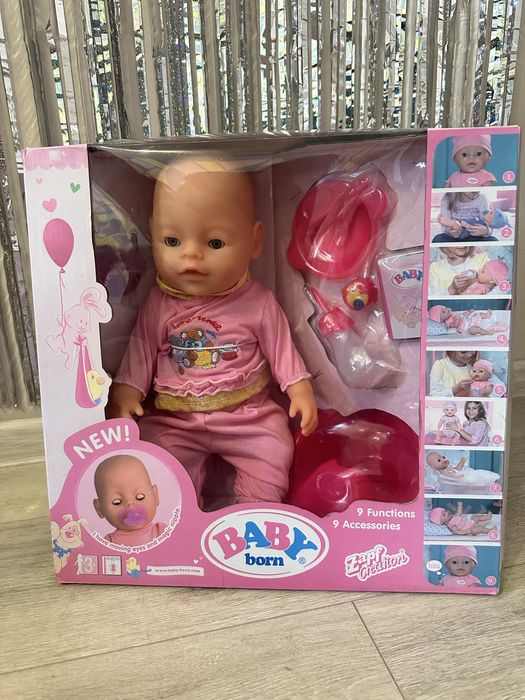 Baby born інтерактивний пупс