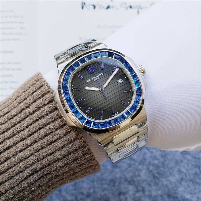 Годинник автоматичний Patek Philippe nautilus diamond