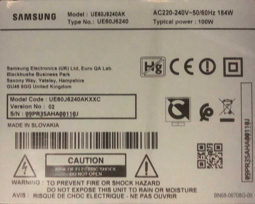 Peças SAMSUNG UE60J6240AK BN44.00705C BN41.0235C BN94.10816B Testadas