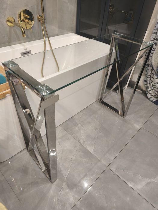 Toaletka konsola glamour 80/100/35 odbiór osobisty Serock lub Warszawa