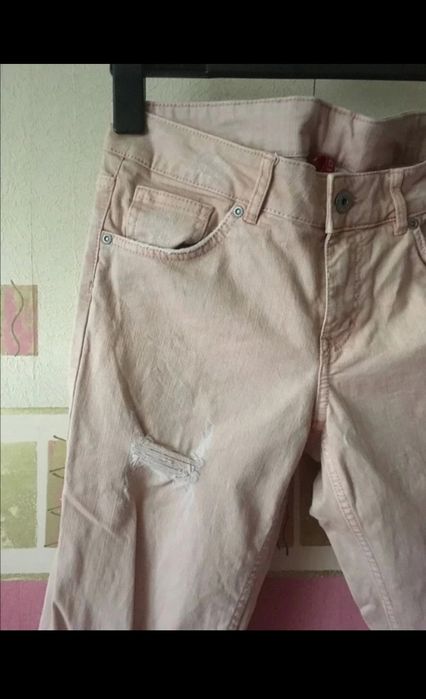 H&M spodnie dżinsowe destroy ripped jeans. z efektem postarzenia. nowe