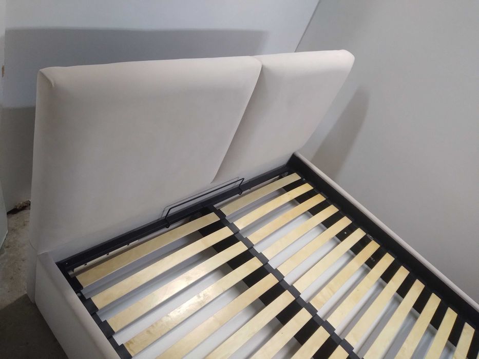 PRODUCENT OKAZJA Łóżko Tapicerowane stelaż metalowy pojemnik w cenie