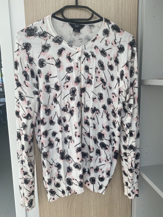 Sweter damski rozpinany 42/44 F&F