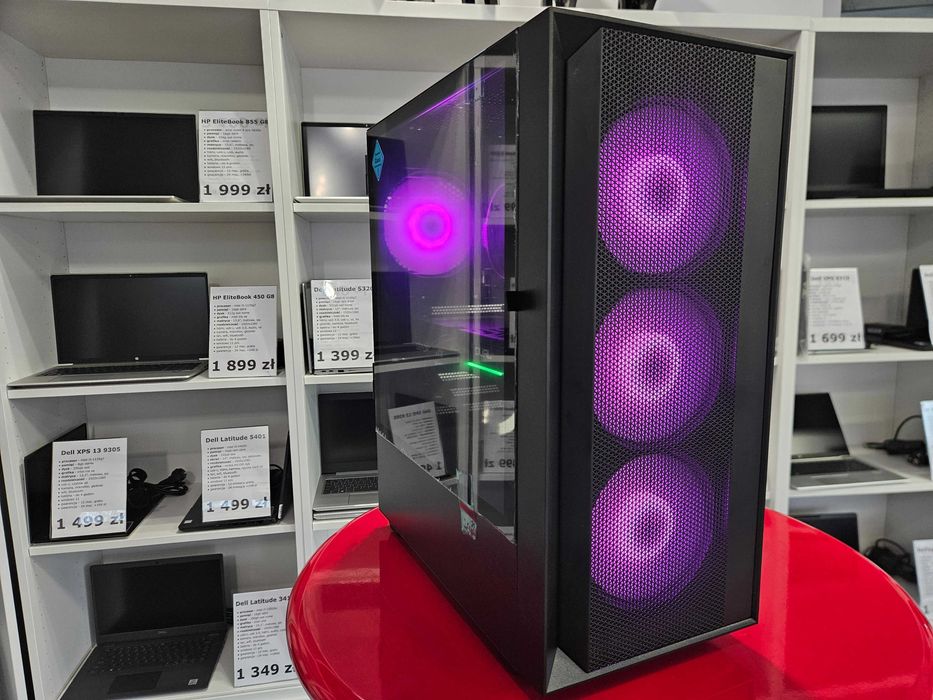 Nowy Komputer Gamingowy Ryzen 5700X 16GB 1TB RTX 5060 W11 FV23