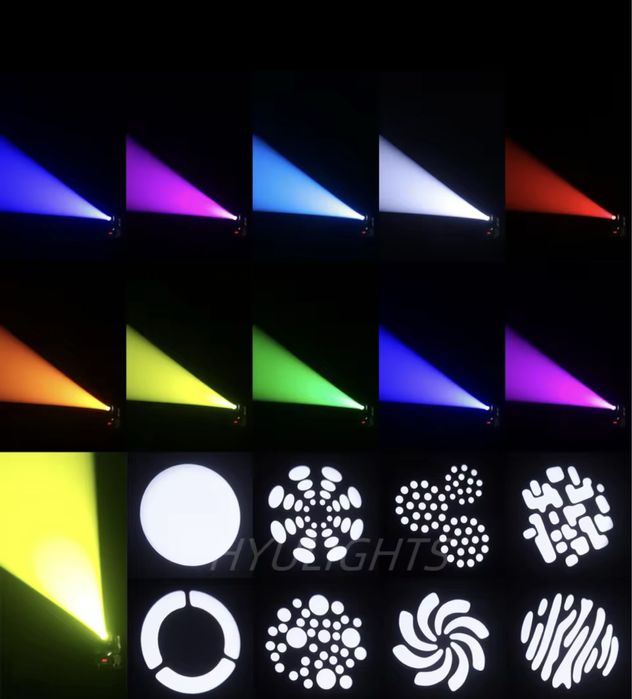 Vendo 4 moving head de 75w