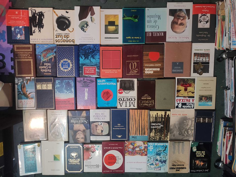 Grande Lote Literatura Autores Portugueses e Lusófonos - Cada 2 €