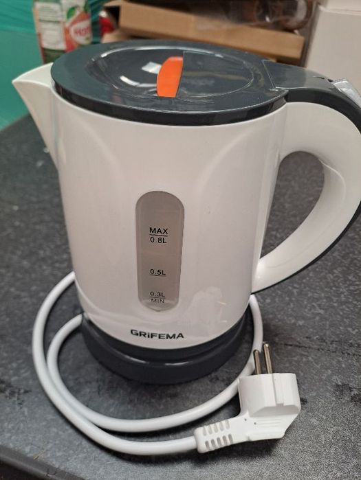 Czajnik elektryczny Grifema Calidad Superior 1100 W 0,8 l biały