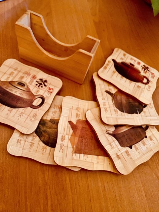 Изделия ручной работы из дерева, с росписью