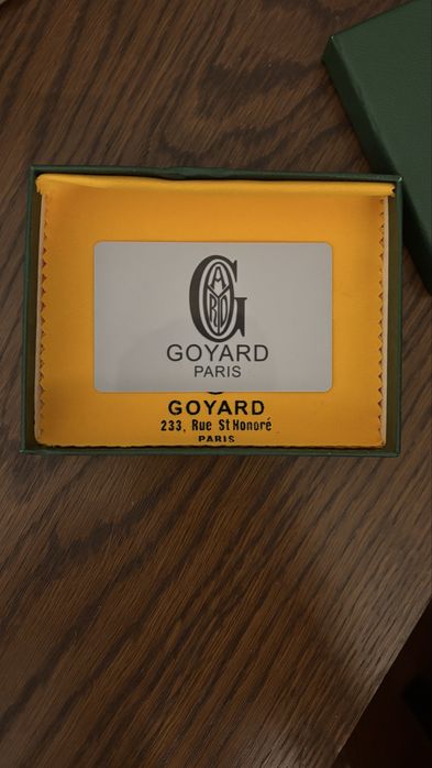 Carteira goyard- cor: bordo