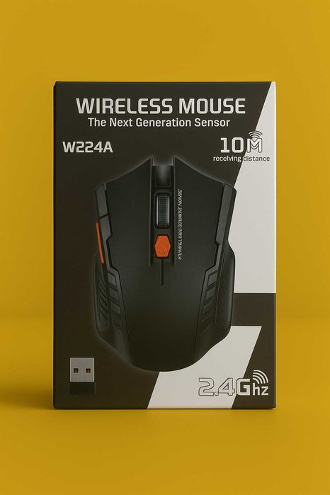 Rato Sem Fios W224A – Sensor de Nova Geração 2.4 GHz