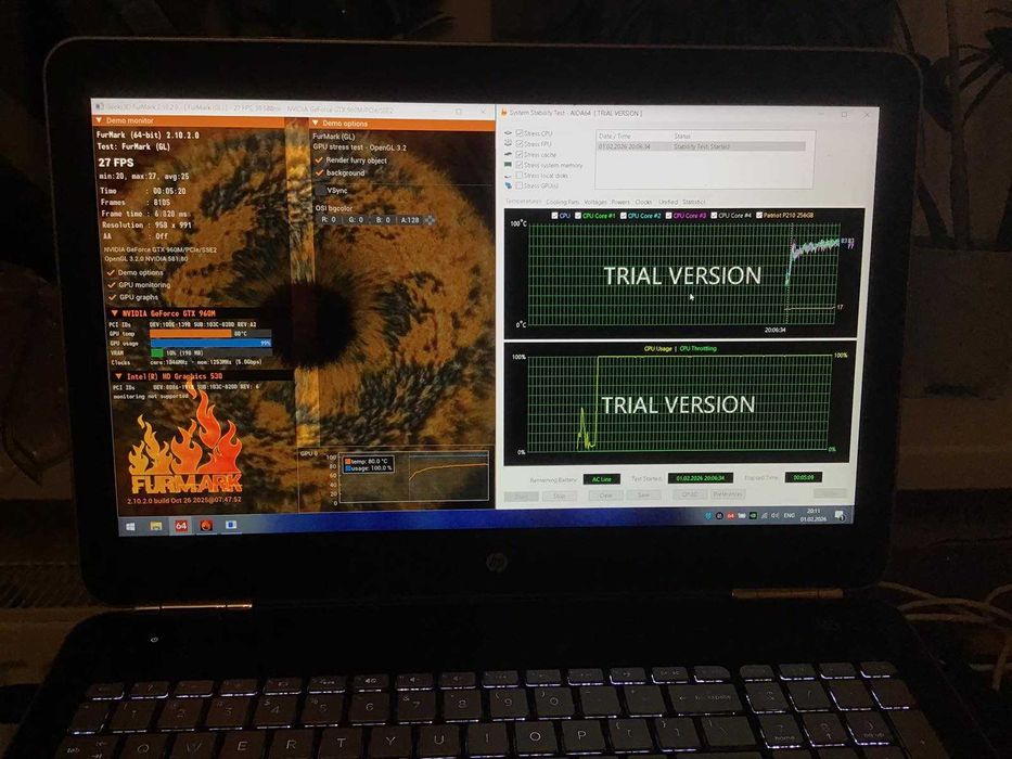 Игровой ноутбук | HP Pavilion 15 B-class(2016-2017), i7 6700hq, 16 gb