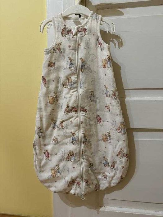 Теплий спальник peter rabbit для дитини