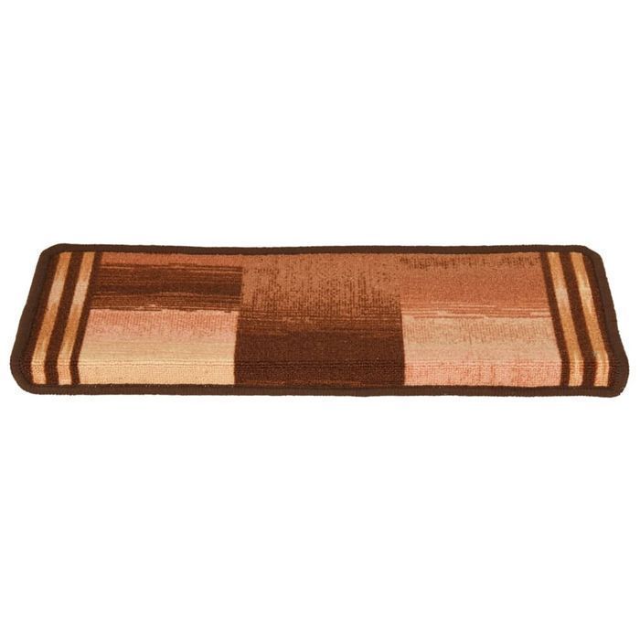 Vidaxl Samoprzylepne Nakładki Na Schody, 5 Szt., 65X21X4 Cm, Brązowe
